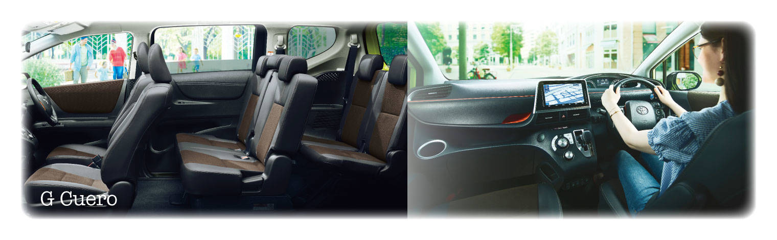 シエンタの内装 トヨタカローラ博多