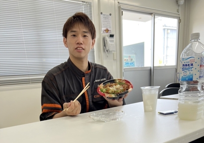 石田昼食