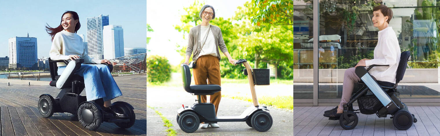 WHILL 電動車椅子 ブラック/ブロンズ（電動車いす「WHILL」の