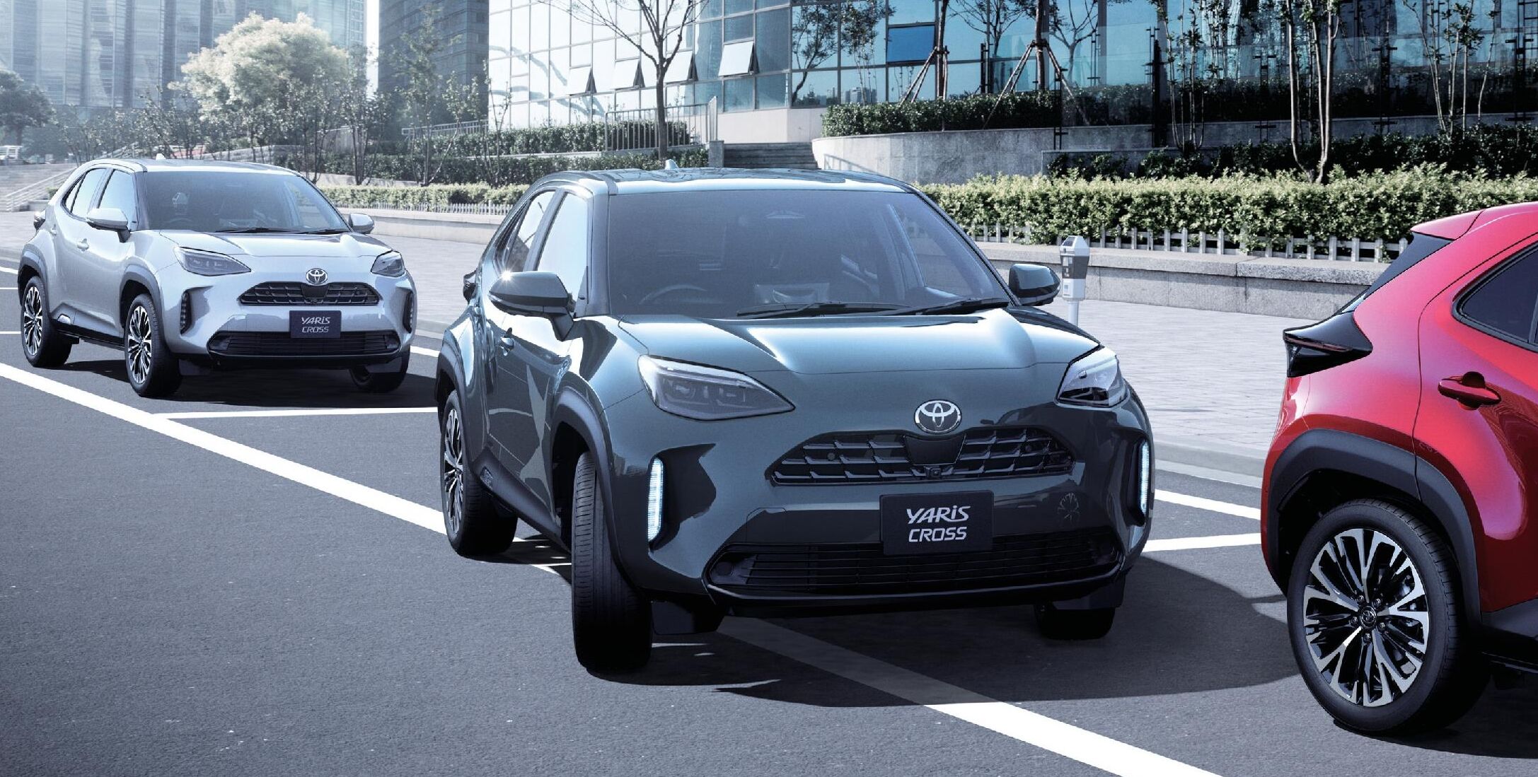 1950様新車外しヤリスクロスZ 純正ホイール③