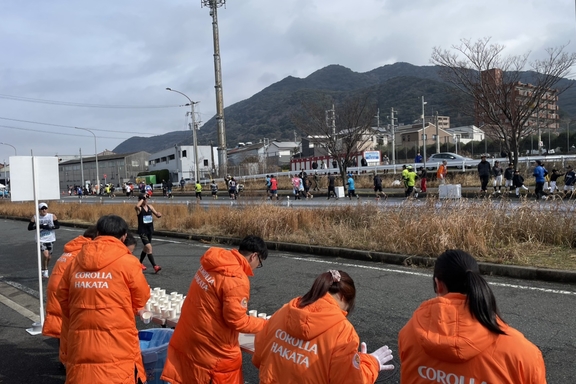 北九州マラソンエイドステーション