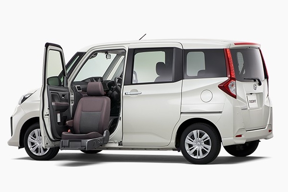 ルーミー助手席リフトアップシート車　ウェルキャブ